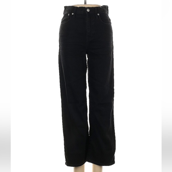 Madewell black wide leg jeans - Picture 5 of 6